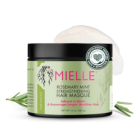 Mielle Organics Rosemary Mint Strengthening Hair Masq