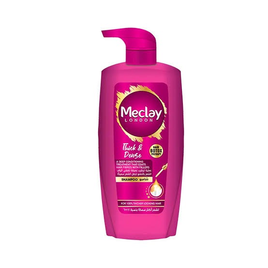 Meclay London Thick & Dense Shampoo 660ml + Conditioner 180ml – Complete Hair Care Pair Box