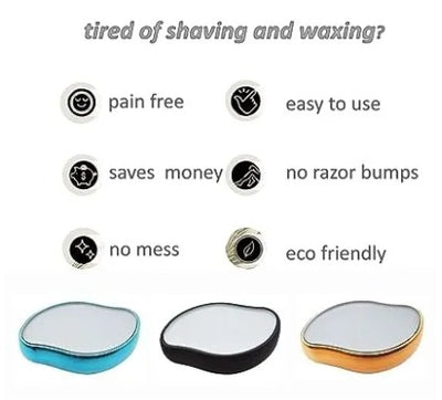 DeepBuyer SmoothGlide™ Circular Hair Remover – Gentle & Painless Touch